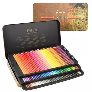 Марко раскрасил 120 цветов карандашом для раскрашивания карандашами на 10 слоев, которые могут быть для профессионалов мастером для искусства и профессиональным искусством в железе