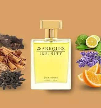 MARKQUES Infinity Духи | Парфюмированная вода для мужчин | Стойкий роскошный аромат | Подарок мужу, парню, отцу, брату | 100 мл ЕДП 100 ml