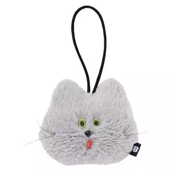 Marks Branch Brother Cat Keychain BRB-KH04-A серый