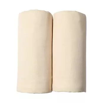 марля органическая легкая и нежная 110 x 110 комплект из 2 [MOMSMENU] 6-слойное одеяло, пеленание, детское, сон, детская, 100% хлопок, чувствовать, см, квадрат,