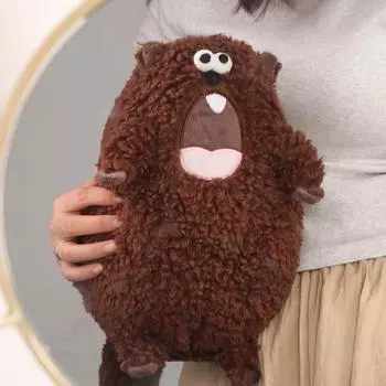 Marmot Милая плюшевая игрушка Marmot из полипропиленового хлопка Marmot Animals Мягкая кукла для домашнего декора для вечеринки 35cm