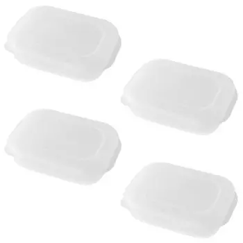 Marna Extreme Frozen Rice Container Large Exclusive Matte Clear Pack of Microwave Formized Rice Formized Rice Storage Container Container Rice