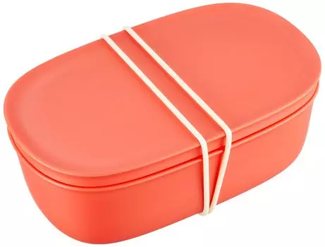 Marna Slatted Lunch Box Red
