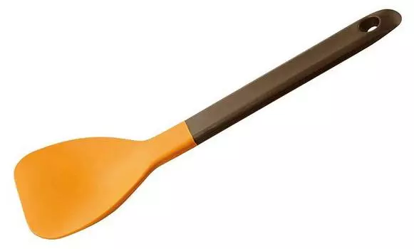 Marna Spoon spatula that scoops without leaving any residue Kitchen silicone spatula for plating and raising Heat resistant K286Y (dishwasher