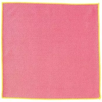 Marna W493P Блестящая салфетка для окон и зеркал (Обработка окон, мытье окон, ручная чистка, масляные пятна) Ткань, оконное стекло, розовое