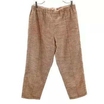 MARNI made in Italy Cotton pants 38 beige Women Used
