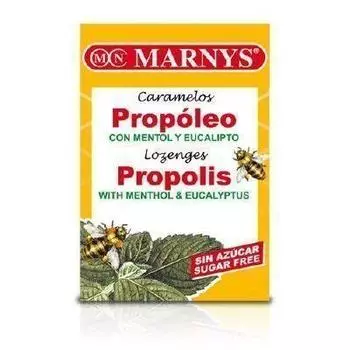 Марнис Карамелос Прополео Ментол и Эвкалипт Син Азскар