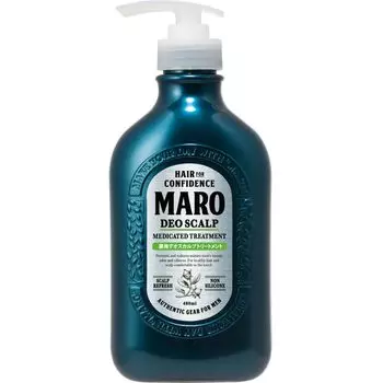 MARO Deo Scalp Treatment Лекарственное средство от перхоти, зуда, запаха, профилактика 480 мл Основной товар [квази-лекарство] Для мужчин