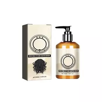 Марокканская увлажняющая паста для укладки, длительная укладка, объем, увлажнение, эластичность, марокканская увлажняющая паста для укладки, эластин для ухода за сухими поврежденными кудрями, 100 мл One Size