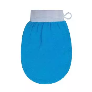 Марокканский душ Отшелушивающая перчатка Хаммам Ванна Очищающий скраб для тела Массажная варежка Кесса Полотенце для пилинга Перчатка синий