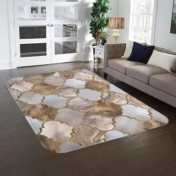 Марокканский клетчатый ковер для гостиной, моющийся, для дома, прихожей, спальни, коврик, нескользящий, для дивана, журнальных столиков, пола, больших декоративных ковров 40x60cm