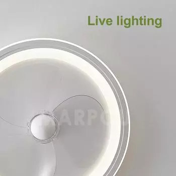 MARPOU Smart Ceiling fans with led light For Bedroom 220V Ceiling fan with lighting APP Remote control Lamp For Living room Deco 220V