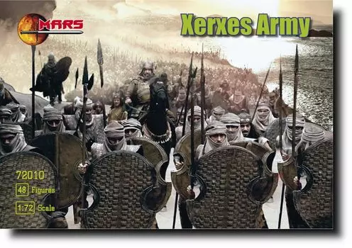 Mars Figure Crusex Army Achaemenid Empire 5th Century BC 12 48 Figures Plastic Model ORM72010 1/72 Poses,