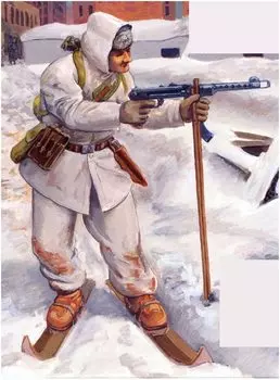 Mars Figure Finnish Army Soldier Winter Equipment 8 Figures Plastic Model ORM32024 1/32 1942-1944 Poses/12