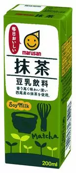 Marsan соевый молочный напиток матча 200 мл x 24 бутылки