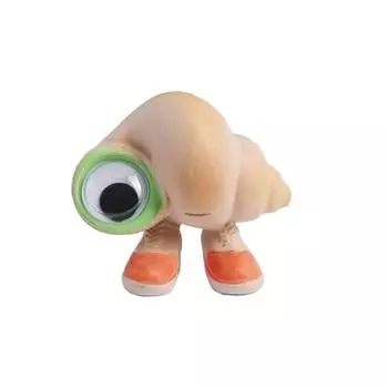 Марсель Ракушка Марсель Ракушка в ботинках - в натуральную величину - фигурка A24 Марсель Ракушка в резиновой резинке для пальцев