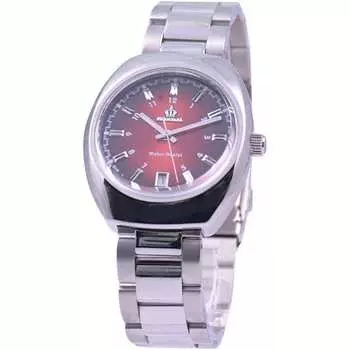 MARSHAL Мужская MRZ015-MRE (Базовая модель Sun Flame) Круглые часы серебряные аналоговые