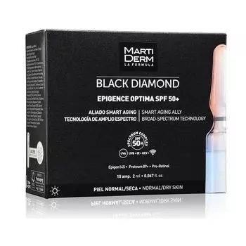 Martiderm Black Diamond Epigence Optima Spf50 10 флаконов
