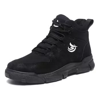 Martin boots men s 2024 new high-top men s fashion British style sports shoes labor insurance shoes casual trendy shoes 39 хаки