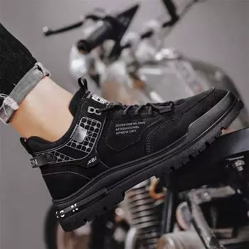 Martin men s shoes high-top new 2024 men s non-slip outdoor versatile leisure trend wear-resistant tooling labor protection tide shoes 39