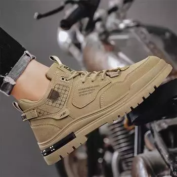 Martin men s shoes high-top new 2024 men s non-slip outdoor versatile leisure trend wear-resistant tooling labor protection tide shoes 39