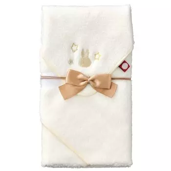 Maruai Miffy Подарочный Мешок Детский Подарочный Нагрудник Золотая Печать Белый 1 Шт. Ключ-MY20W