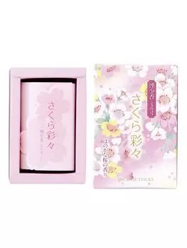 Maruesu Buddhist Buddhist accessories Maruesu incense Sakura colorful smoke small incense mini size