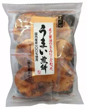 Maruhiko Seika Umai Senbei 8 штук по 10 пакетов белый