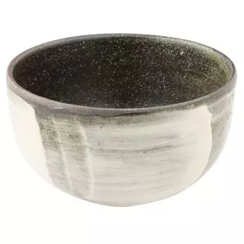 Marui Seito Shigaraki Ware Hechimon Bowl Capacity 600ml White Wave White approx. MR-3-4571