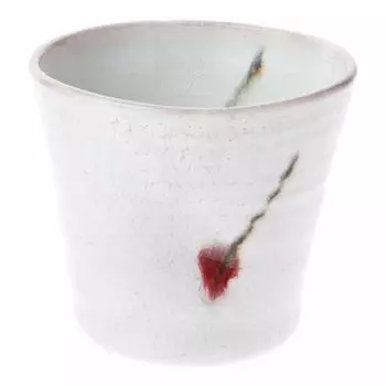 Marui Seito Shigaraki Ware Hechimon Ceramic Cup Cherry