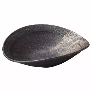 Marui Seito Shigaraki Ware Hechimon Гибкая сервировочная чаша Rust Ibushi Сделано в Японии MR-3-3034 коричневый