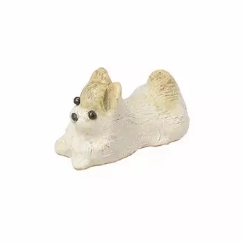 Marui Seito Shigaraki Ware Hechimon Подставка для палочек для еды Чихуахуа MR-3-3544B