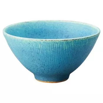 Marui Seito Shigaraki Ware Hechimon Tea Bowl Pice Bowl Диаметр приблизительно 12 см Синяя глазурь Синий MR-3-4543 синий