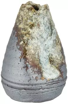 Marui Seito Shigaraki Ware Hechimon Vase Pottery Flower Vase Mini Flower Vase Height Approximately Ceramic Made in Japan 8.5cm MR-M121