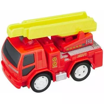Maruka Drive Town NO.21 Fire Ladder Truck Toy Car Ages 3 and up 173166