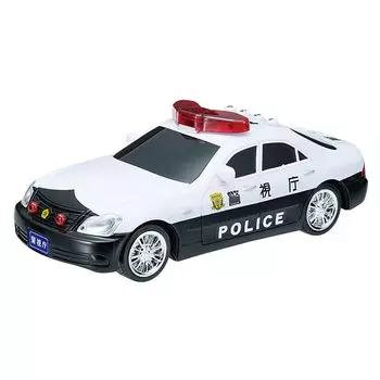 Maruka Friction Siren Crown Police Car Toy Car Ages 191568 3+