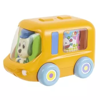 Maruka Peek-a-boo! Let s go on the woof-wan bus! Toy car 1.5 years old and up 196912