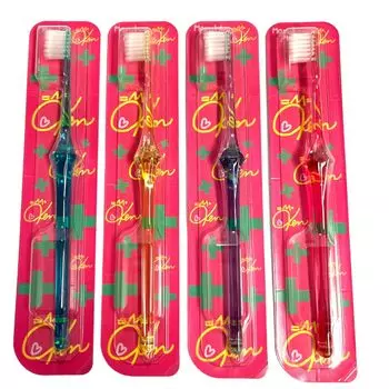 Maruken Plus Kawabe Dental Kawabe Seminars Developed by Kenji Kawabe Maruken Toothbrush each of 4 x 1 Dr. (1 colors, set)