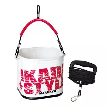 MARUKYU Wide Power Bucket White IK-01