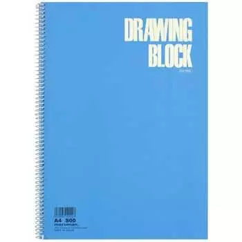 Maruman A4 School Sketchbook Blue S1021-02
