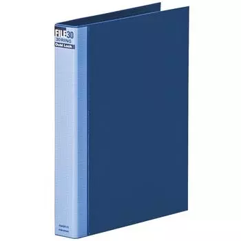 Maruman Loose Leaf Binder A4 Double Block 30 Holes Blue F949R-02