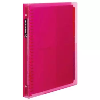 Maruman Loose Leaf Binder B5 Sept Couleur 26 Holes Pink F615B-08 розовый