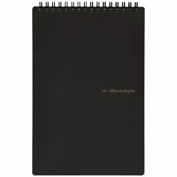 Maruman Note Neemocine A5 with center line N166 Black A-ruled