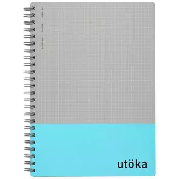 Maruman Note Ring Note Utka A5 4mm Grid Light Blue N460-52