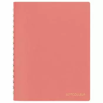 Maruman Note Sept Couleur A6 3 мм в линейку 100 листов пряный кораллово-розовый N769-08