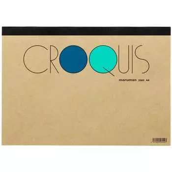 Maruman Sketchbook A4 Croquis Pad White Croquis Paper 100 Sheets S262