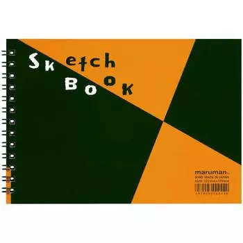 Maruman Sketchbook B6 Design Series Бумага для рисования узкий проем 24 листа S160