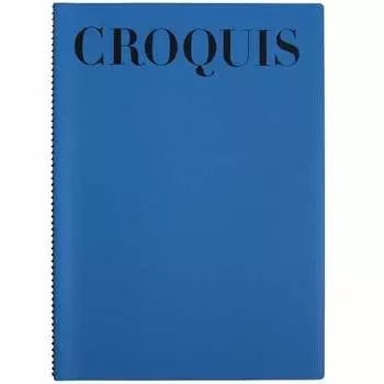Maruman Sketchbook Croquis Book Standard A4 50 Sheets Cream Cotton Blue S231A-02