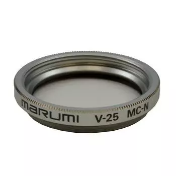 MARUMI Lens Filter 25mm V25mm Silver Lens Protection for Video Camera MC-N