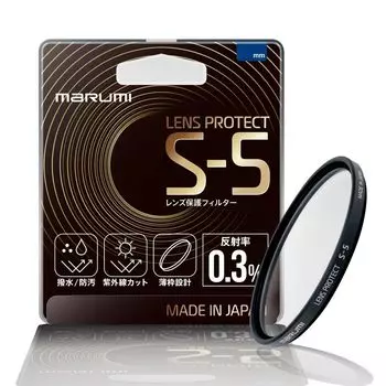 MARUMI Защитный фильтр для линз 62 мм Водоотталкивающее противообрастающее покрытие Отражающая способность Защита от ультрафиолета Тонкая оправа Сделано в Японии 814102 S-5 0,3%